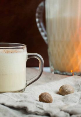 Perfect Homemade Eggnog: The thing I look forward to each holiday season is making big batches of homemade eggnog and sharing it with family and friends. Here's my version for what I consider to be perfect homemade eggnog! | macheesmo.com