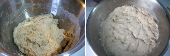 Before and after two hour rise.