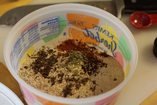 Spices and such.