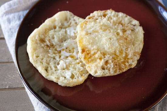 Homemade English Muffins via Macheesmo