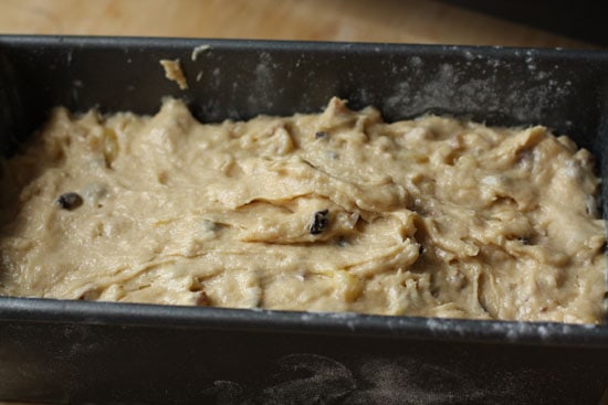 Don't forget to butter and flour this bad boy.
