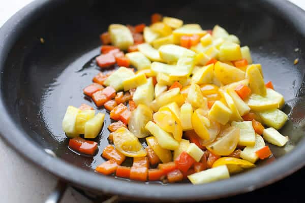 Griddle omelet