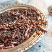 Homemade Realistic Worms: These are super fun to make and look SO realistic. SPOOKY! | macheesmo.com