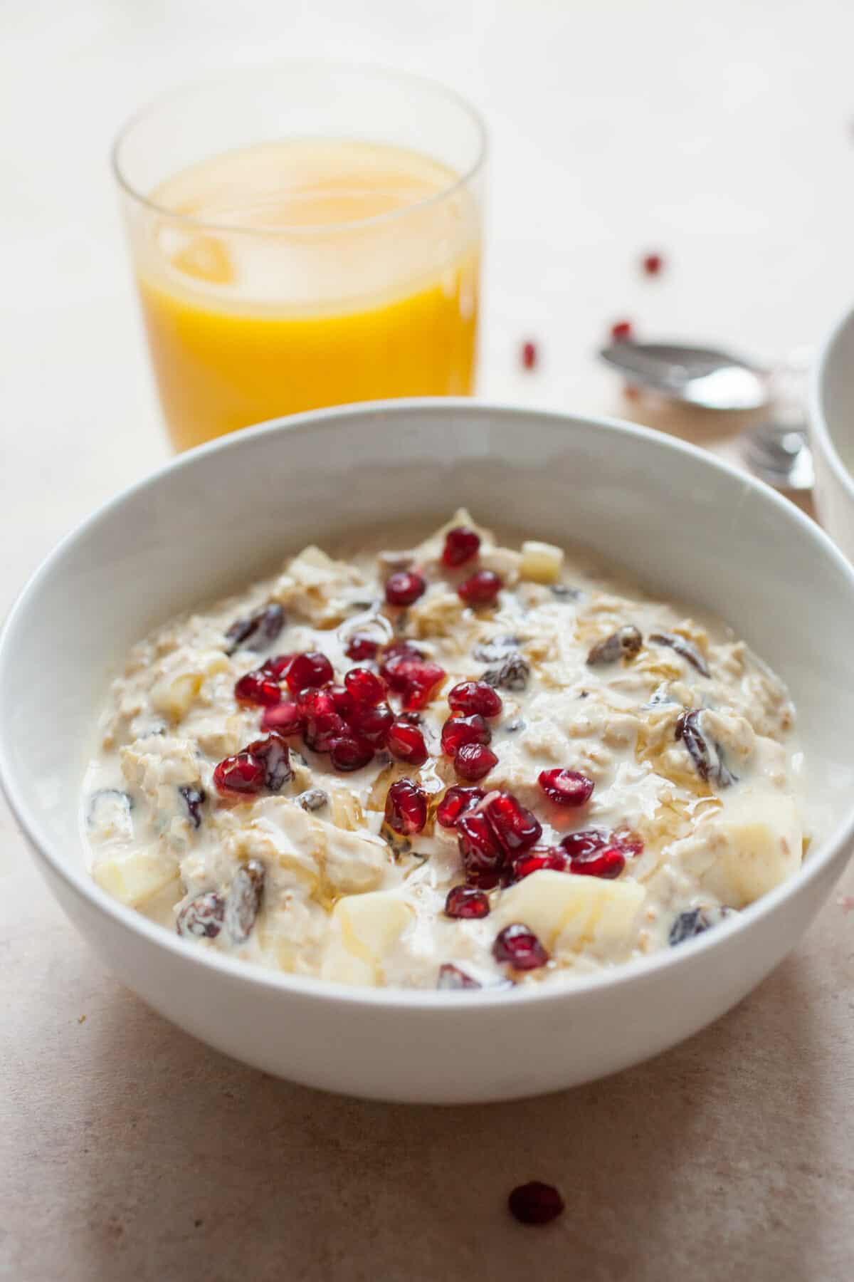 Homemade Muesli with Fruit and Honey