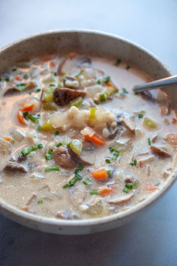 Mushroom Barley Soup