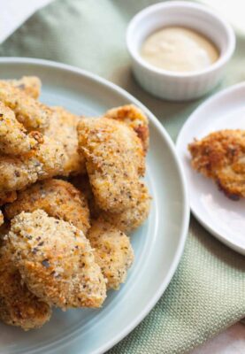 Parmesan Baked Chicken Nuggets