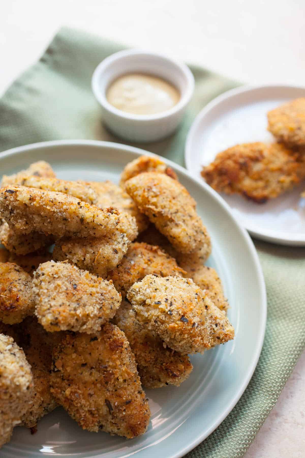 Parmesan Baked Chicken Nuggets