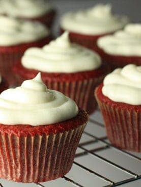 red velvet cupcakes