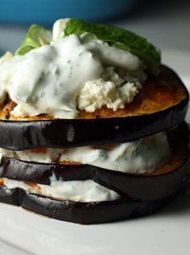 eggplant stack
