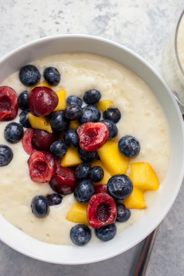 Fruit Tapioca Pudding