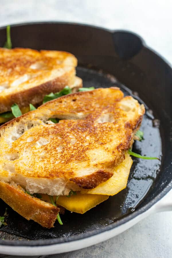 Peach Grilled Cheese