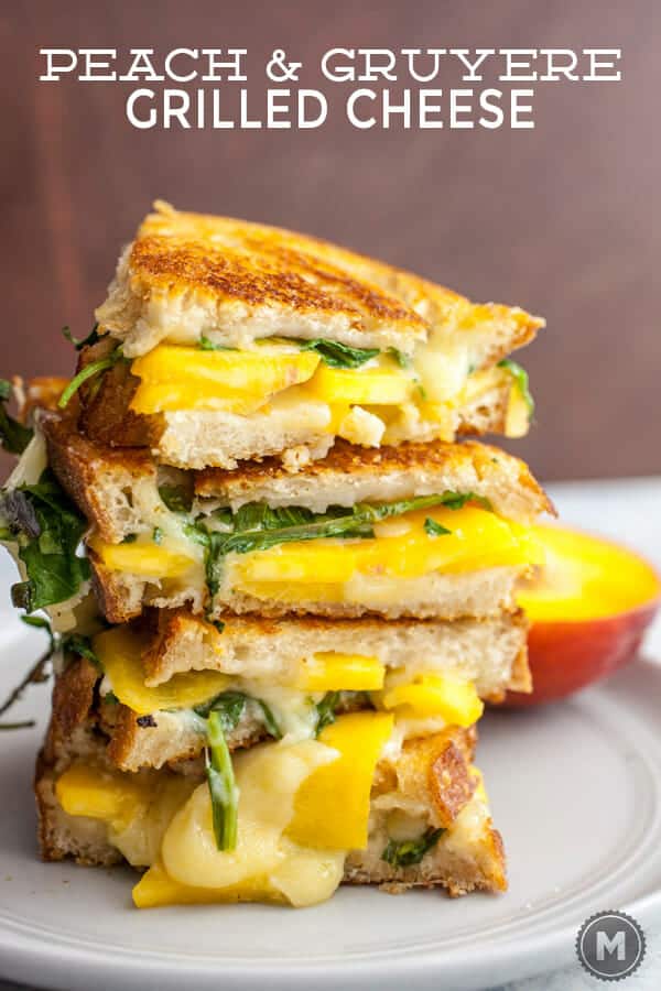 Peach Grilled Cheese