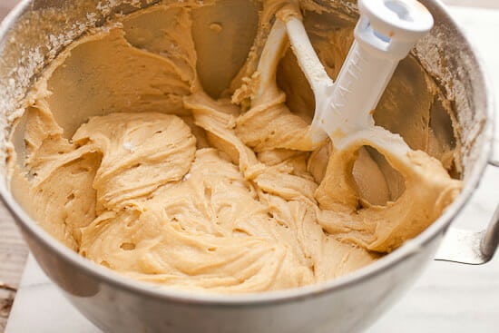 Coffee coffee cake batter done.