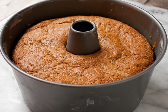 Coffee coffee cake baked.