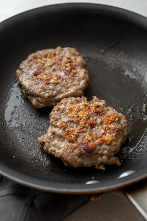 Cooking Homemade Breakfast Sausage