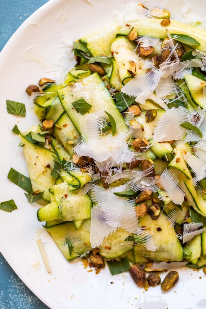 Shaved Zucchini Salad