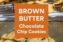 Brown butter cookies pin.