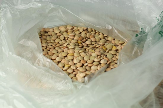 green lentils