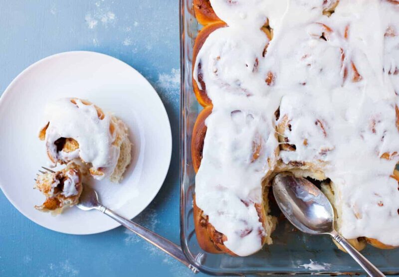 Overnight Cinnamon Rolls: These are one of my favorite slow food breakfasts. Sure, they take time to make, but the results are one of the best cinnamon rolls you'll eat. Enjoy. | macheesmo.com