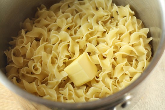 buttered noodles