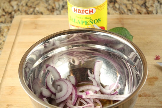 marinated onions