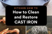 Cast Iron Skillet Cleaning