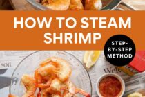 Steamed shrimp.