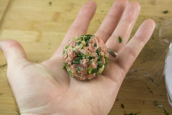 forming ball