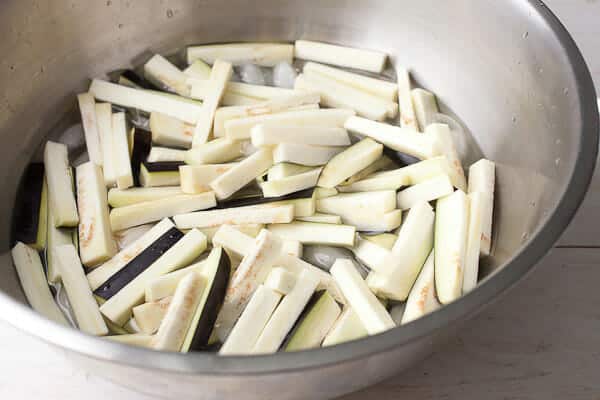 EGgplant Fries.