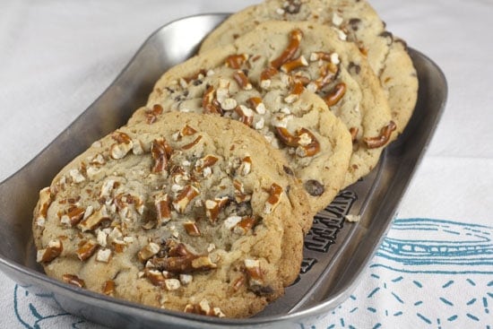 pretzel chip cookies