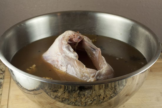 brining - Apple Cider Brined Turkey