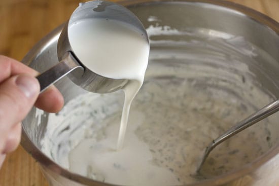 buttermilk for Jalapeno Ranch Dressing