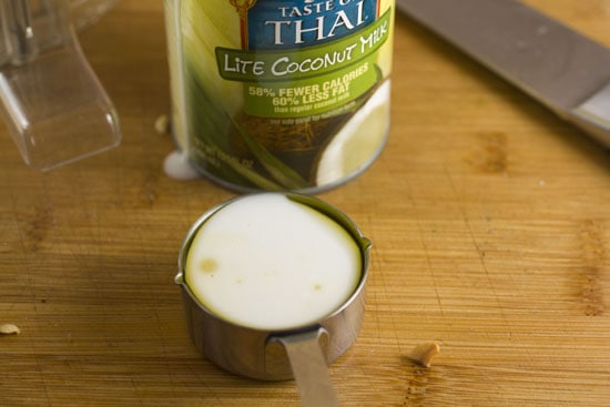 coconut milk for Cashew Dip