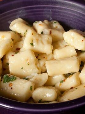 Mashed Potato Gnocchi recipe from Macheesmo