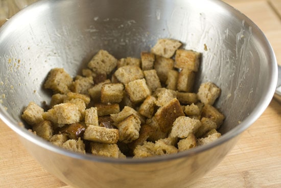 tossed Cinnamon Crunch Croutons