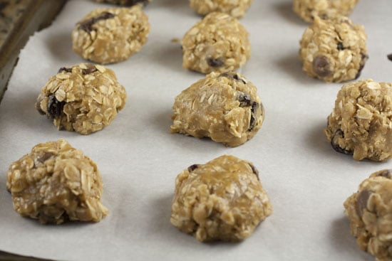 ready to bake Brown Butter Oatmeal Cookies