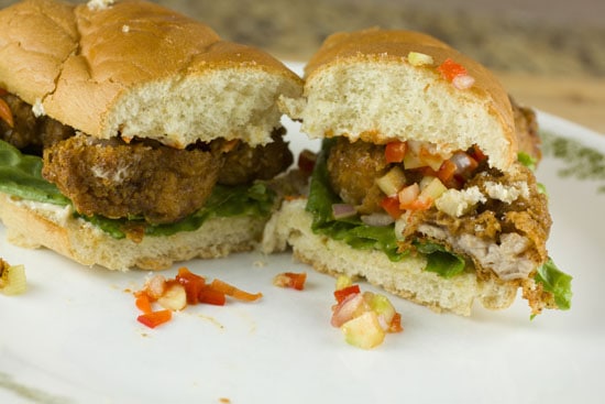 Sweetbreads Po Boys recipe - yum