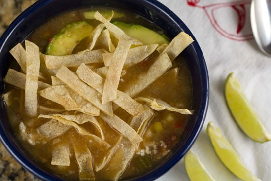 Crockpot Chicken Tortilla Soup recipe