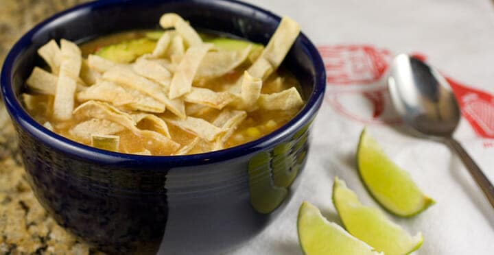 Crockpot Chicken Tortilla Soup recipe