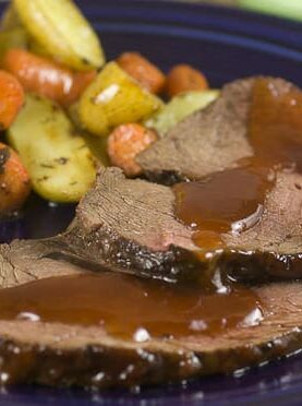 Bourbon Glaze recipe from Macheesmo