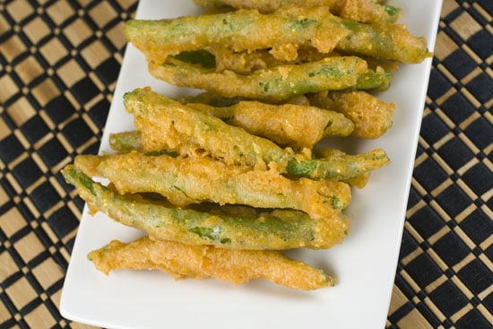 finished Fried Green Beans recipe