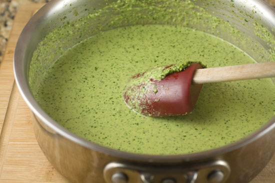 cream for Arugula Walnut Pesto