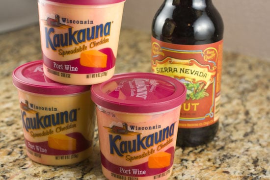 ingredients for Port Wine Fondue