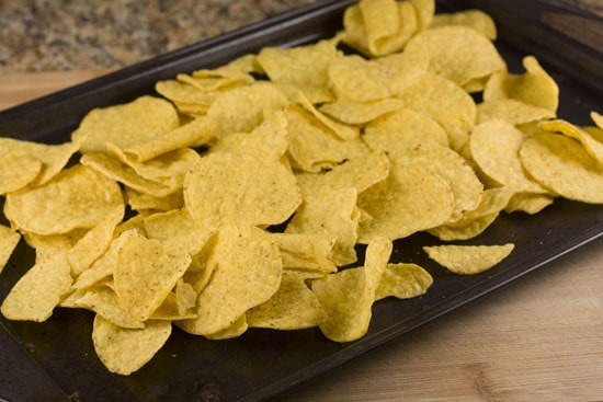 tortilla chips for Breakfast Nachos