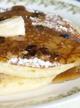 Date and Honey Pancakes from Macheesmo