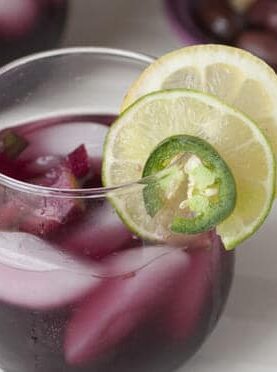Spicy Sangria recipe from Macheesmo