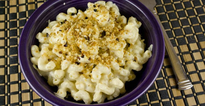 Tofu Mac and Cheese recipe from Macheesmo