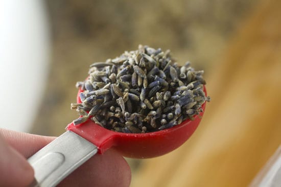 lavender for Strawberry Lavender Paletas