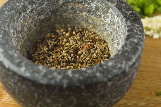 spices for Turkey Lettuce Wraps