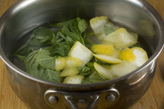 syrup stuff - Fresh Basil Lemonade